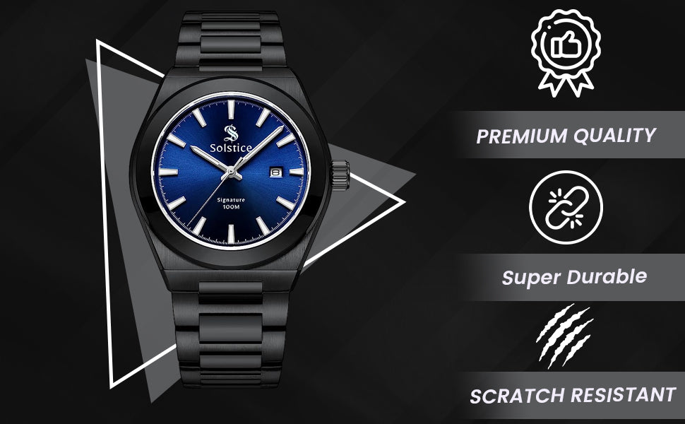 Solstice Signature blue/black - Solstice Watches