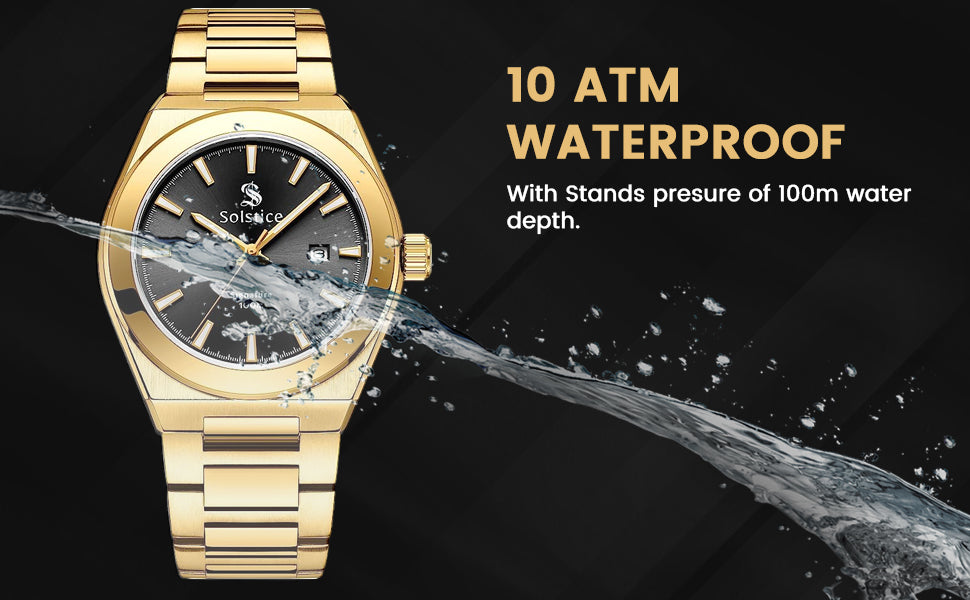 Solstice Signature gold/black - Solstice Watches