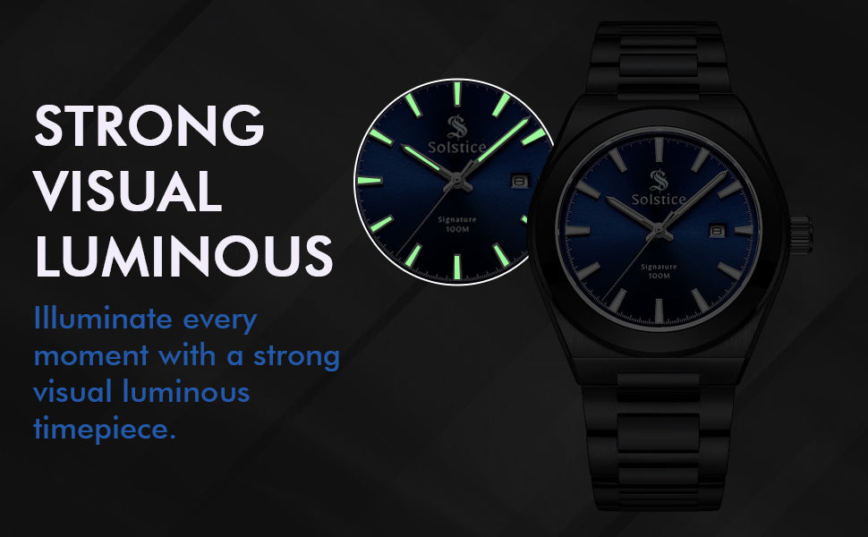 Solstice Signature blue/black - Solstice Watches