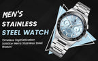 Solstice Chronograph Ice-Blue/Silver - Solstice Watches