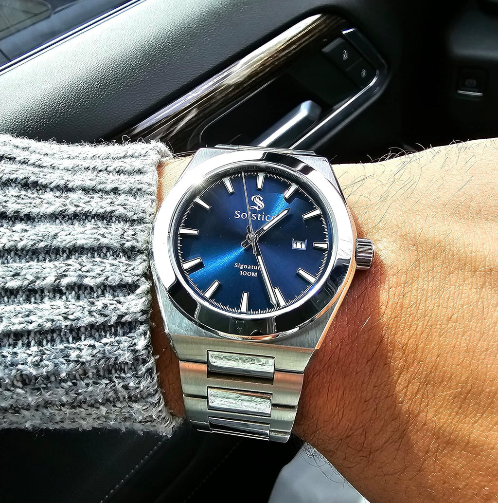 Solstice Signature-blue/silver - Solstice Watches