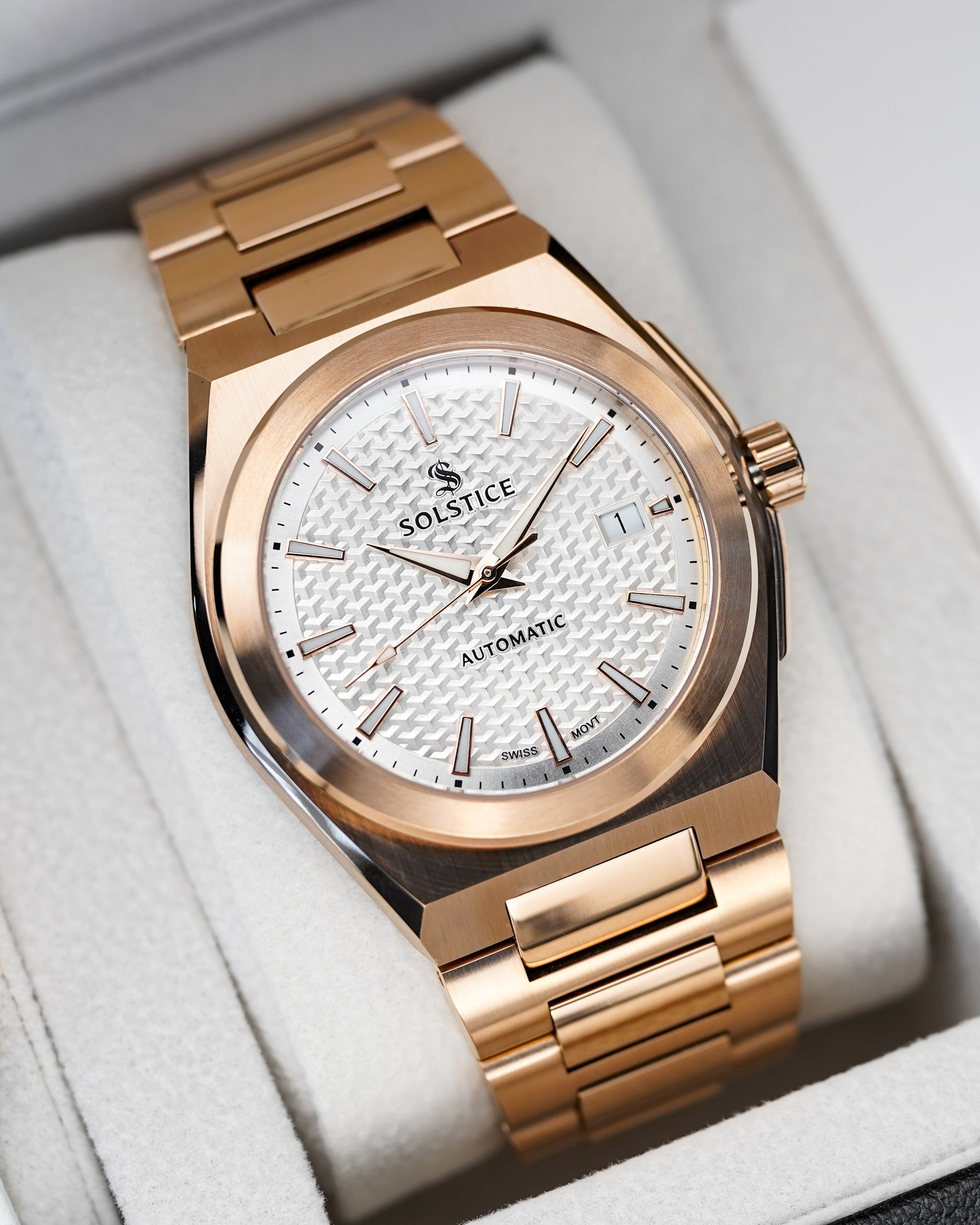 The Revival Automatic: Rose Gold – Solstice Watches