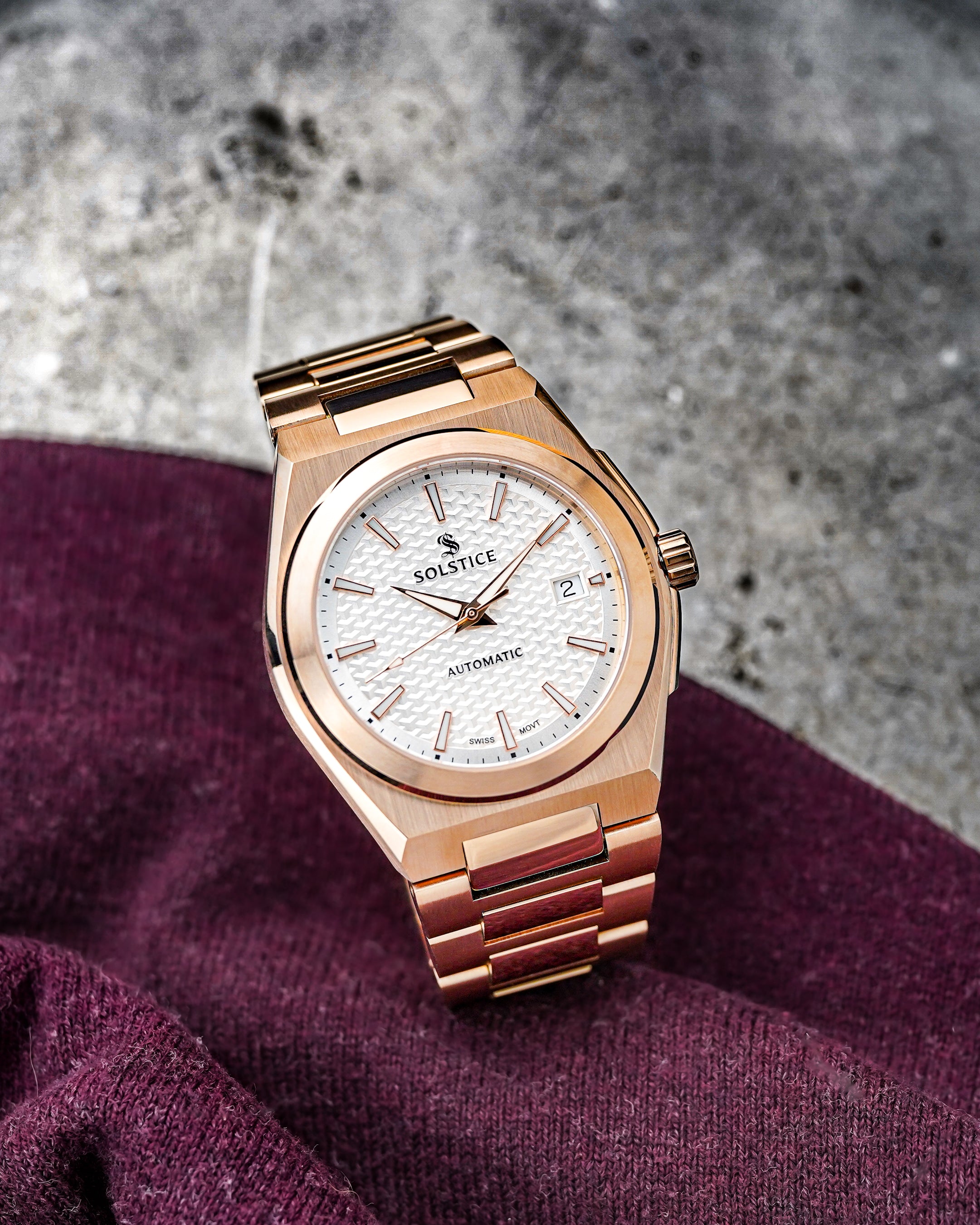 The Revival Automatic: Rose Gold – Solstice Watches