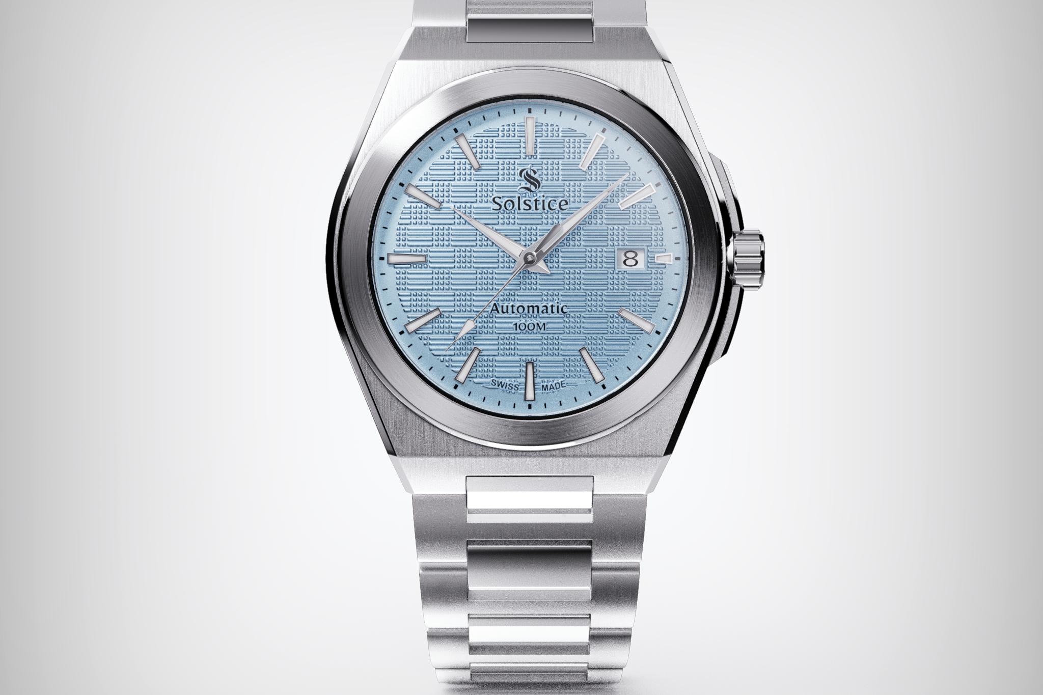 The Revival Swiss Automatic ice blue - Solstice Watches