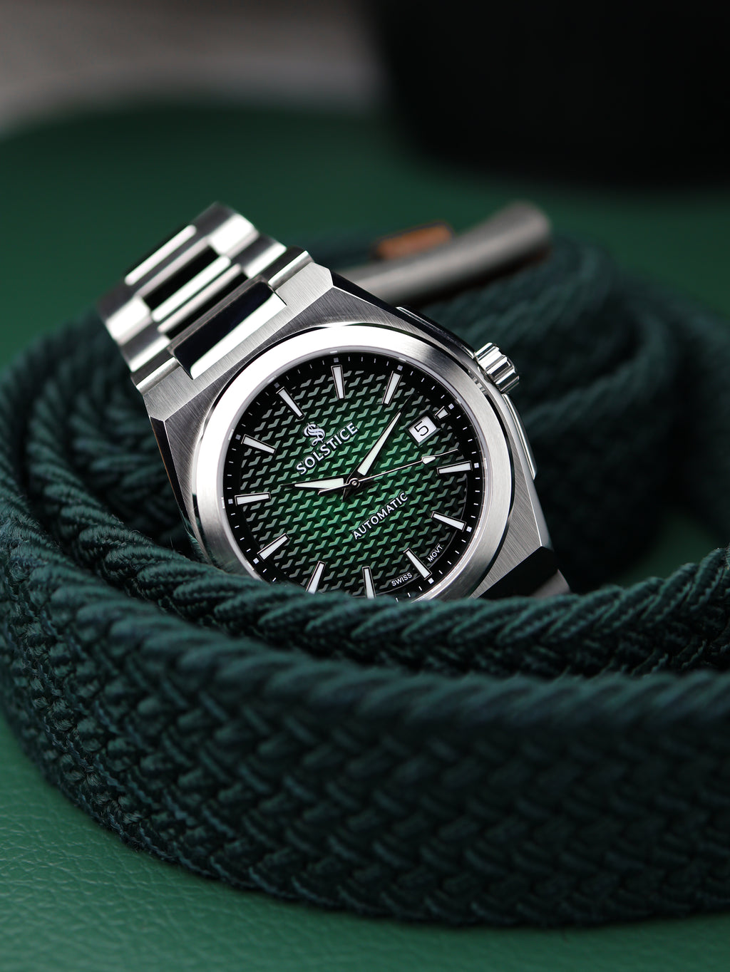 The Revival Automatic: Emerald Green – Solstice Watches
