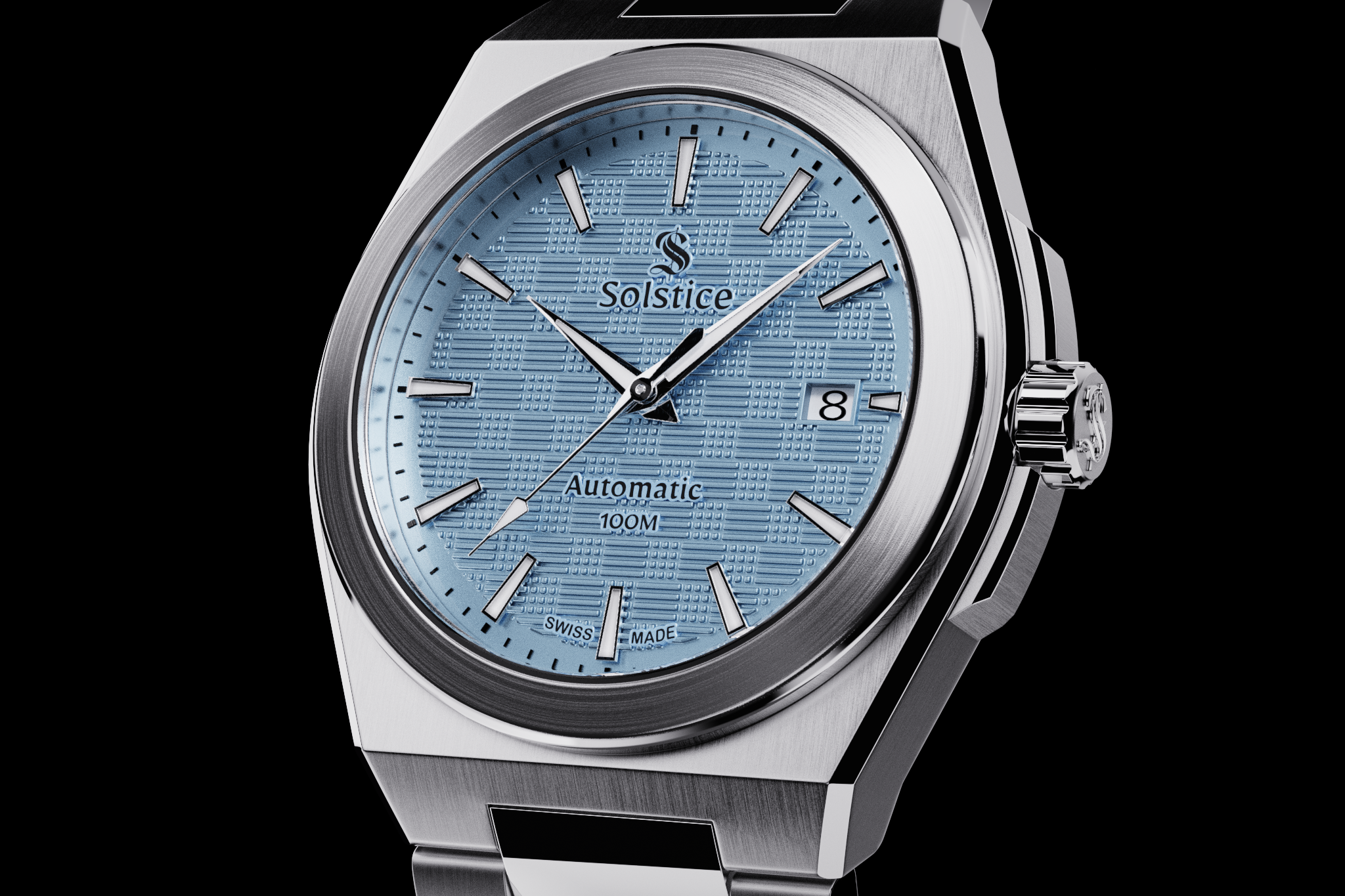 The Revival Swiss Automatic ice blue - Solstice Watches