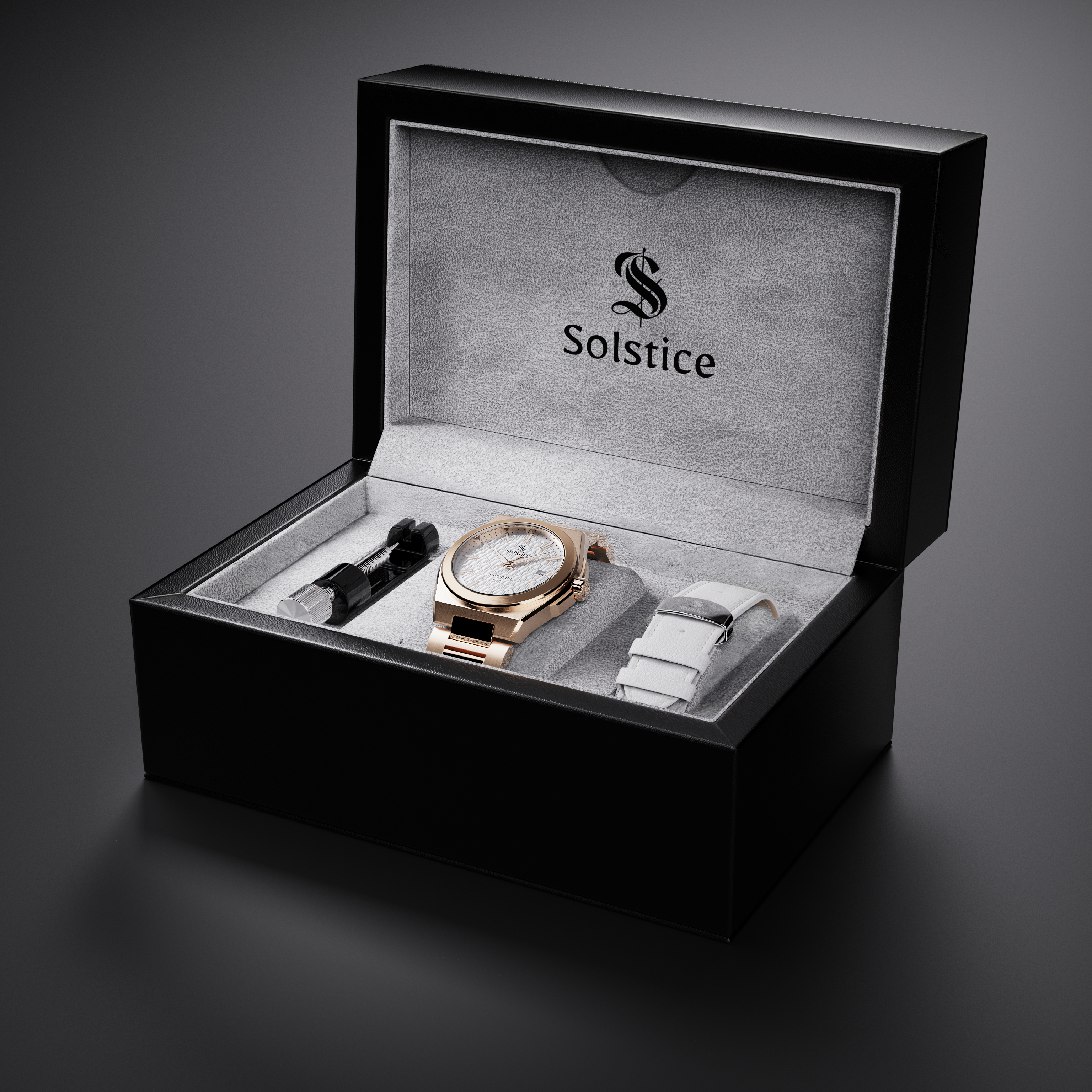 The Revival Swiss Automatic Rose Gold - Solstice Watches