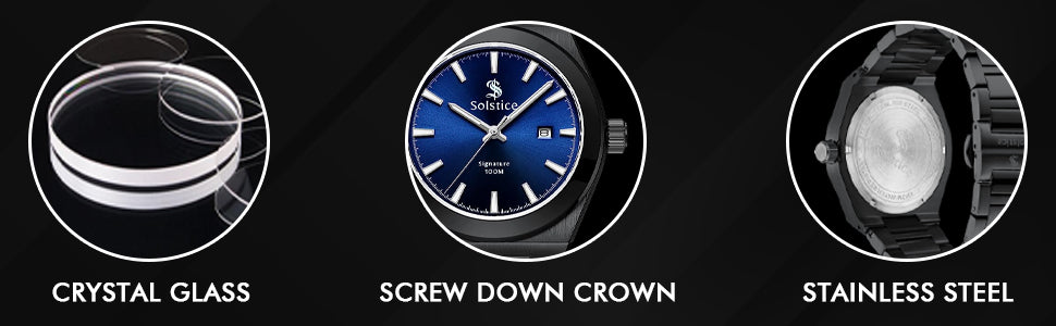 Solstice Signature blue/black - Solstice Watches