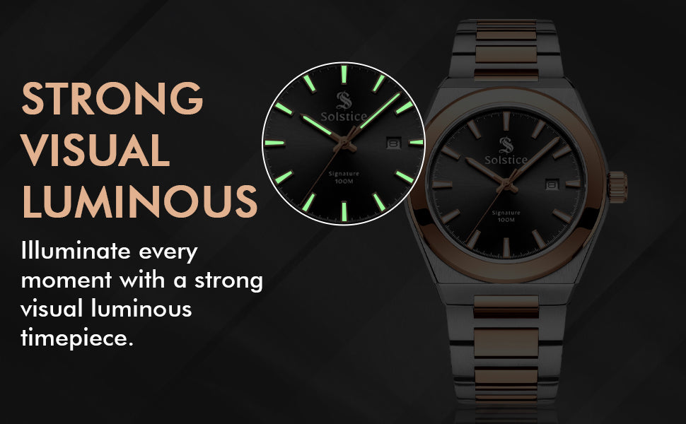 Solstice Signature two-tone rose gold - Solstice Watches