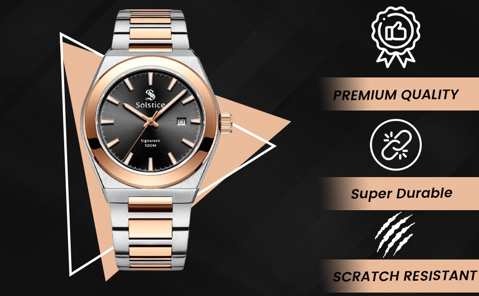 Solstice Signature two-tone rose gold - Solstice Watches