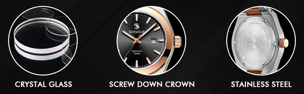 Solstice Signature two-tone rose gold - Solstice Watches
