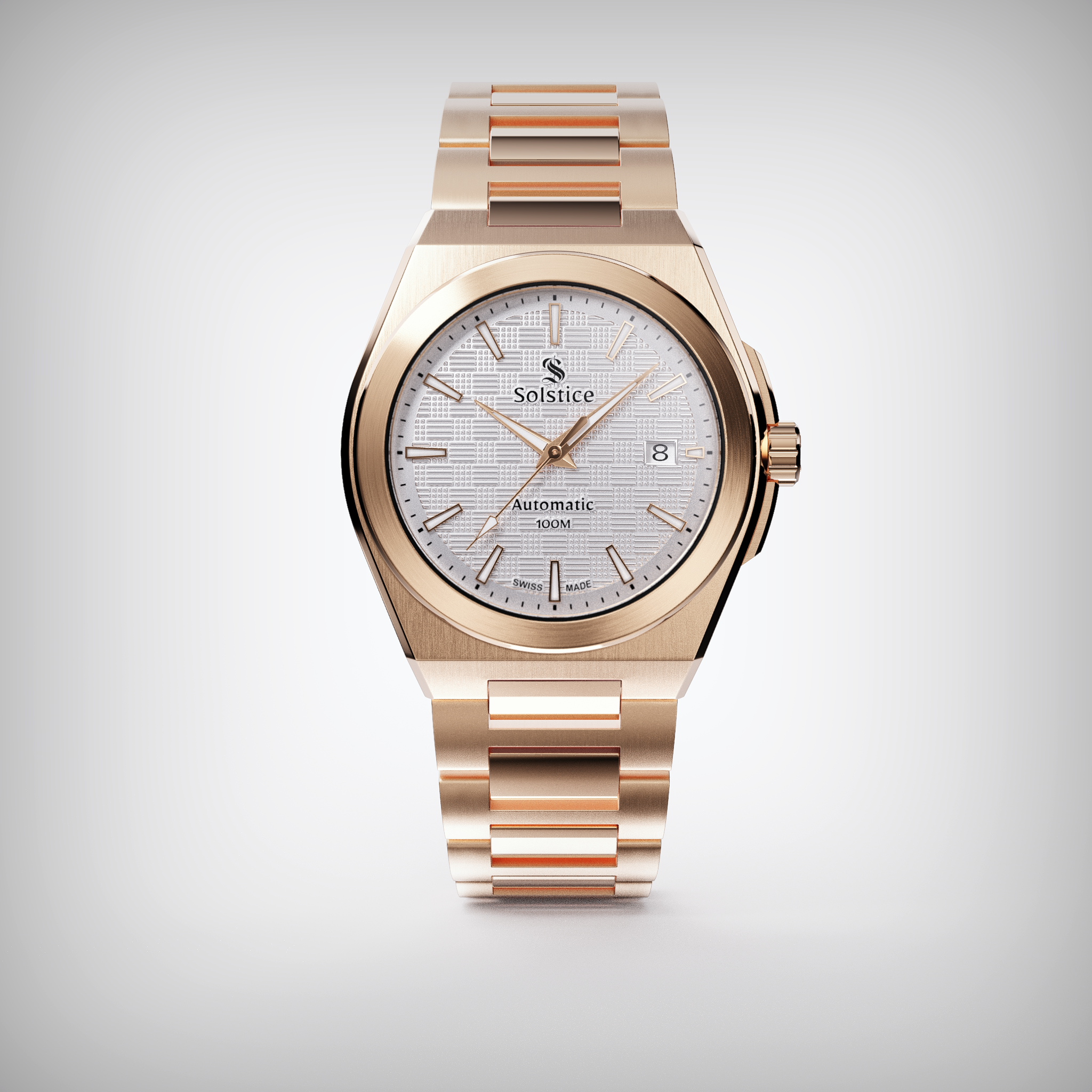 The Revival Swiss Automatic Rose Gold - Solstice Watches