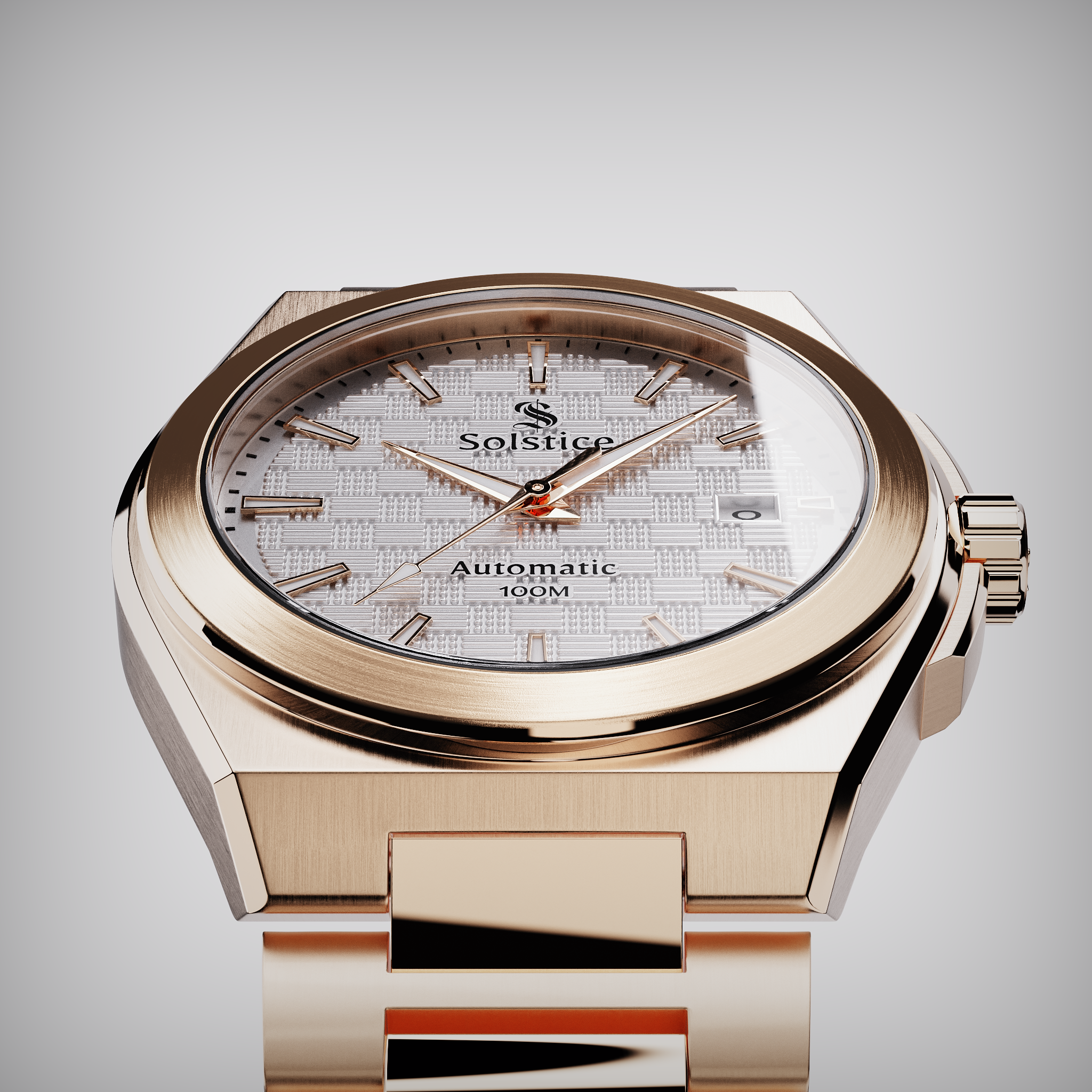 The Revival Swiss Automatic Rose Gold - Solstice Watches