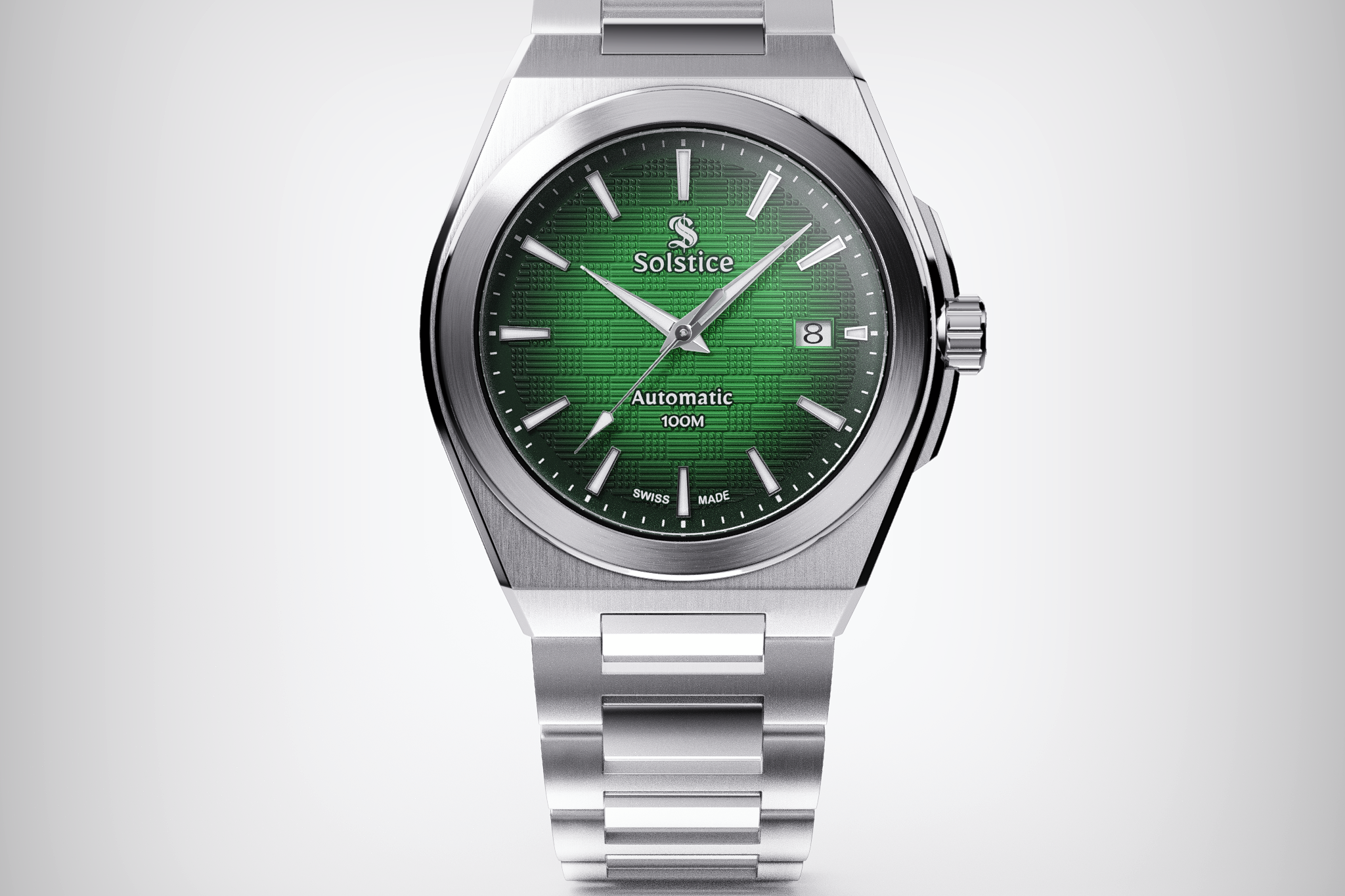 The Revival Swiss Automatic Emerald Green - Solstice Watches