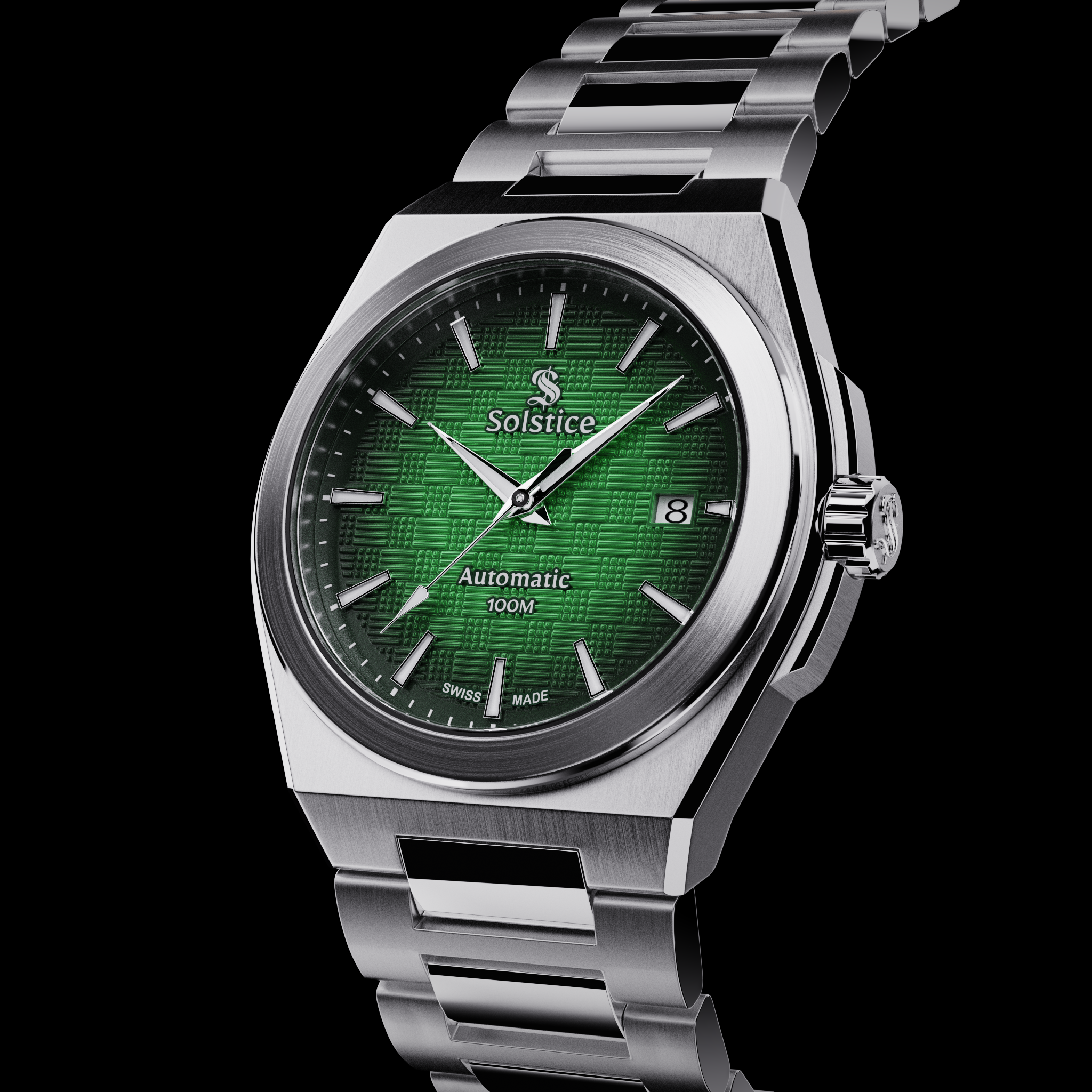 The Revival Swiss Automatic Emerald Green - Solstice Watches