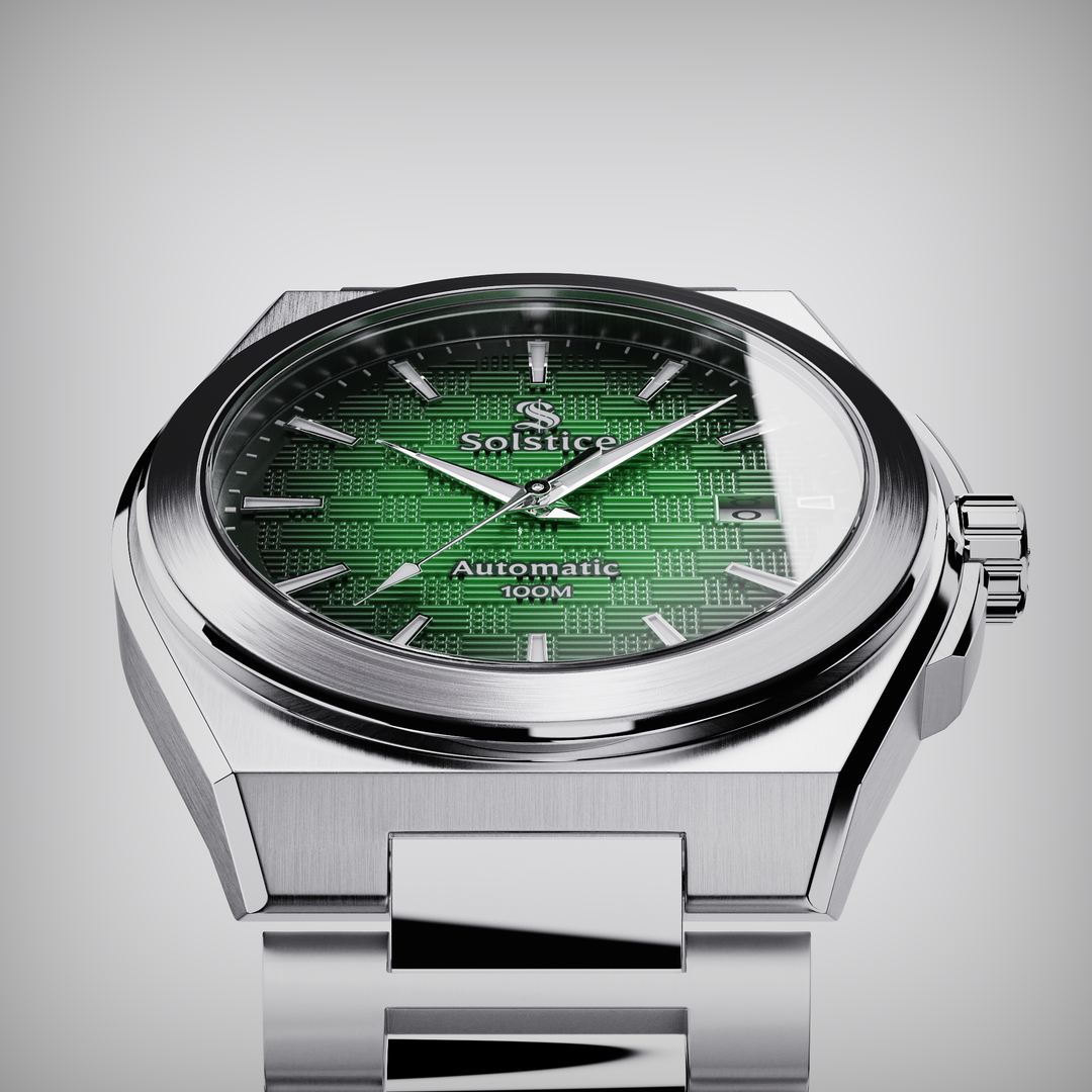 The Revival Swiss Automatic Emerald Green – Solstice Watches