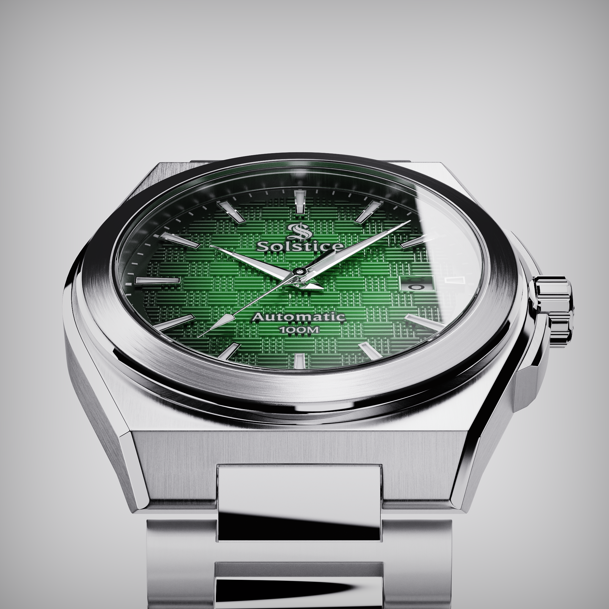 The Revival Swiss Automatic Emerald Green - Solstice Watches