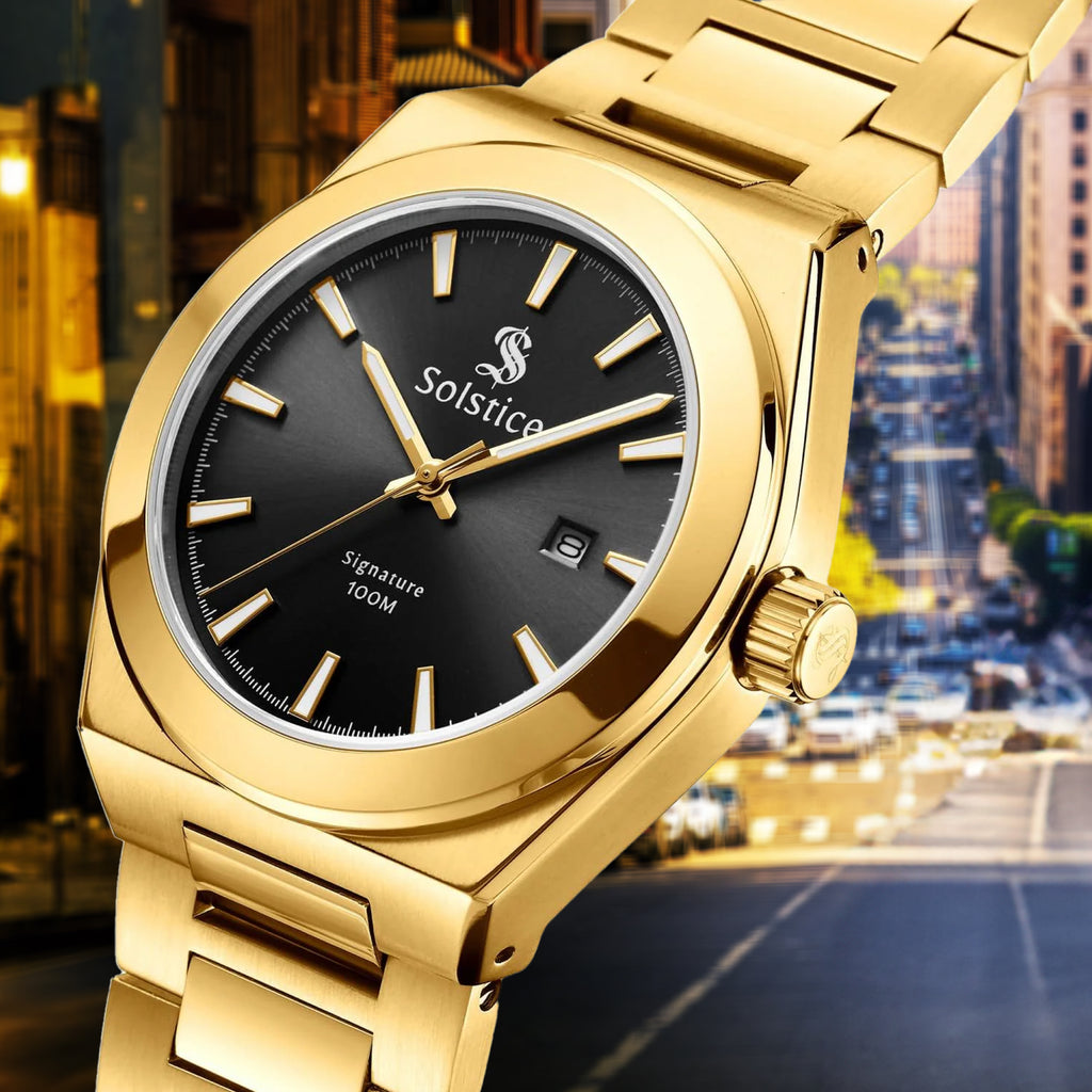 Solstice Signature gold/black - Solstice Watches