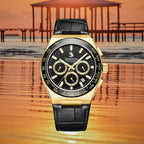 Solstice Chronograph gold/black - Solstice Watches