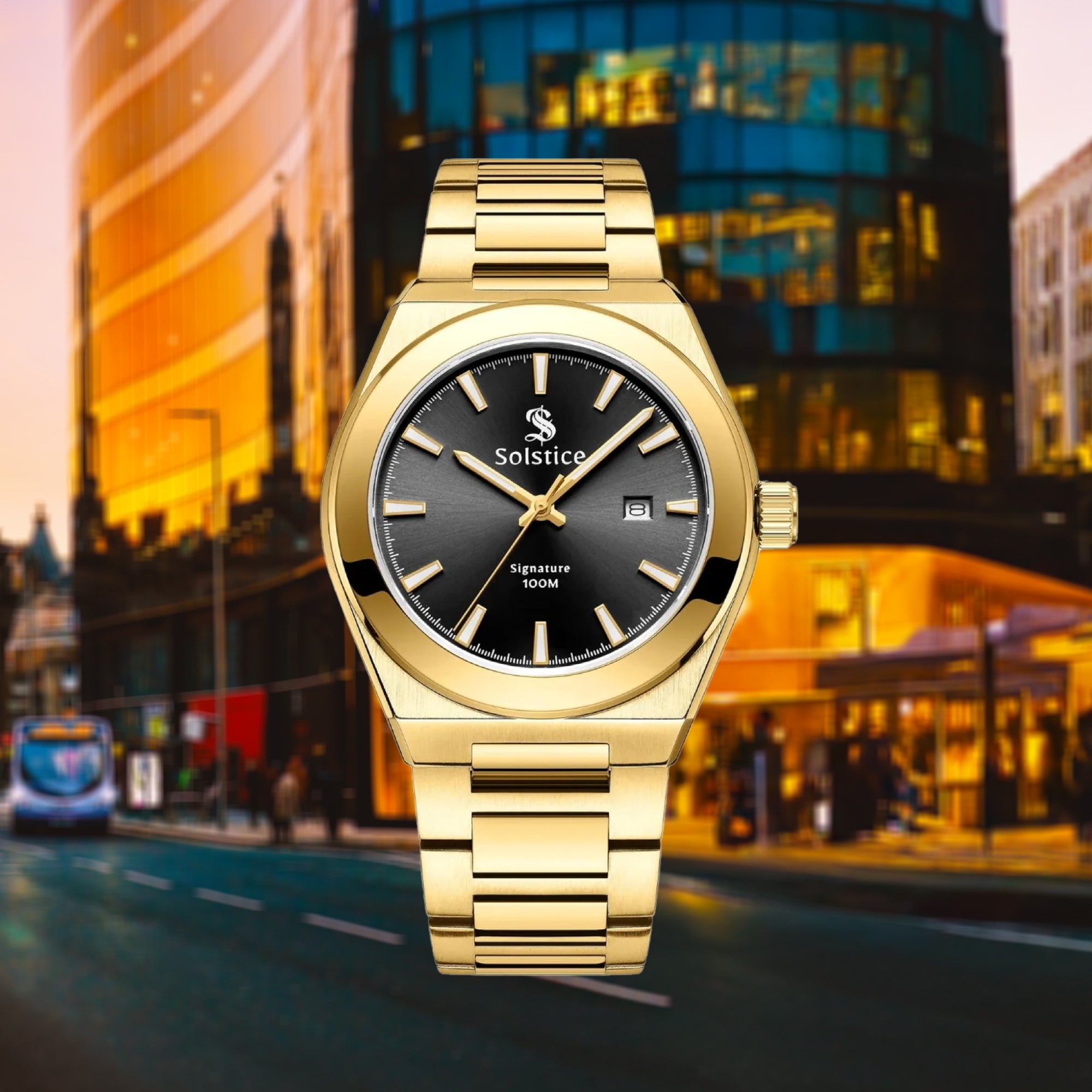 Solstice Signature gold/black - Solstice Watches
