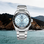 Solstice Chronograph Ice-Blue/Silver - Solstice Watches