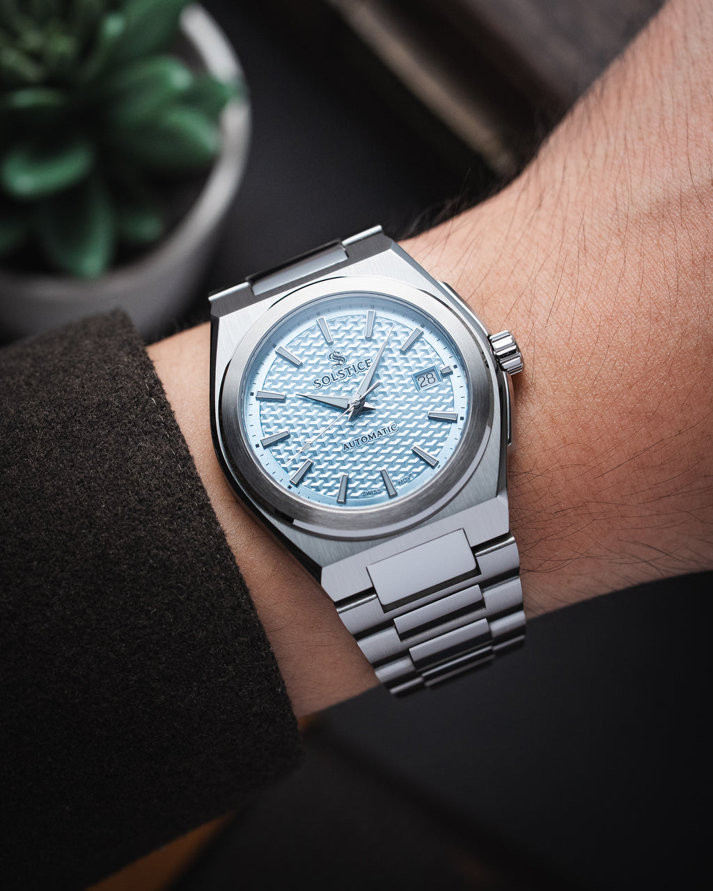 The Revival Automatic: Ice Blue – Solstice Watches