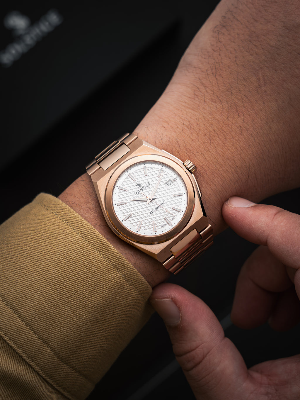 The Revival Automatic: Rose Gold – Solstice Watches