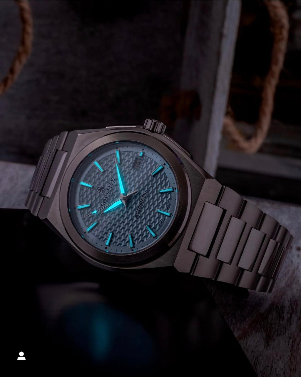 The Revival Automatic: Ice Blue – Solstice Watches
