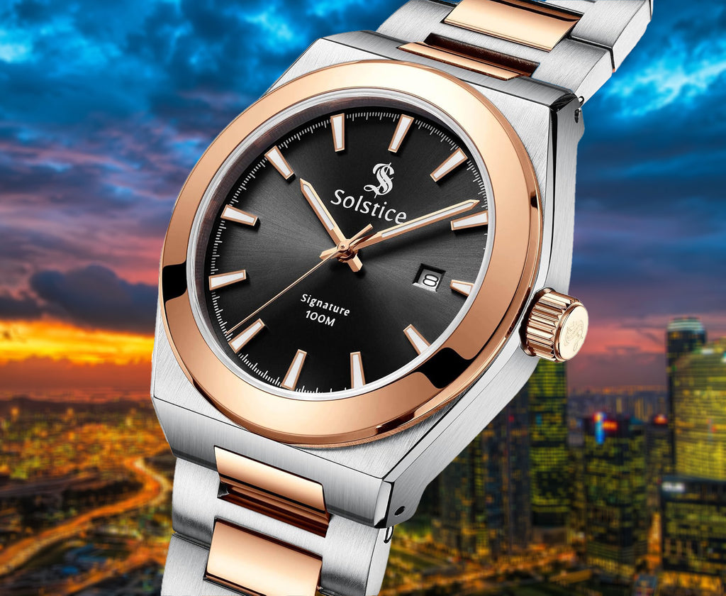 Solstice Signature two-tone rose gold - Solstice Watches