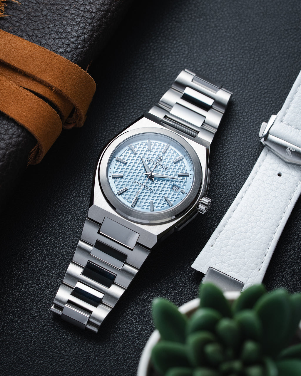 The Revival Automatic: Ice Blue – Solstice Watches