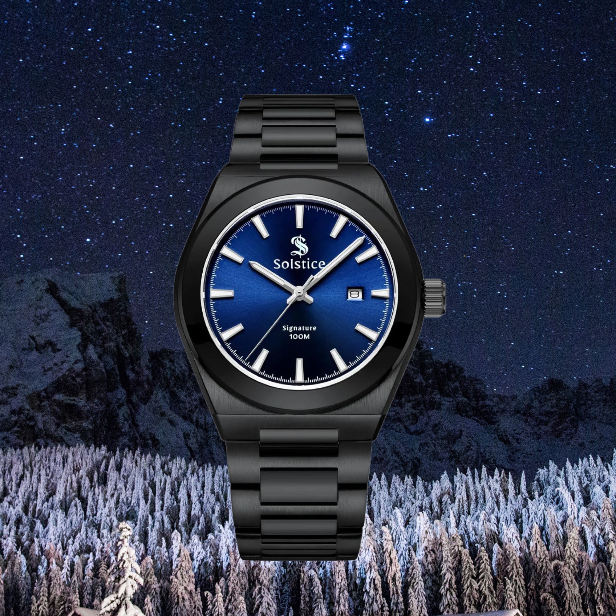 Signature blue/black – Solstice Watches