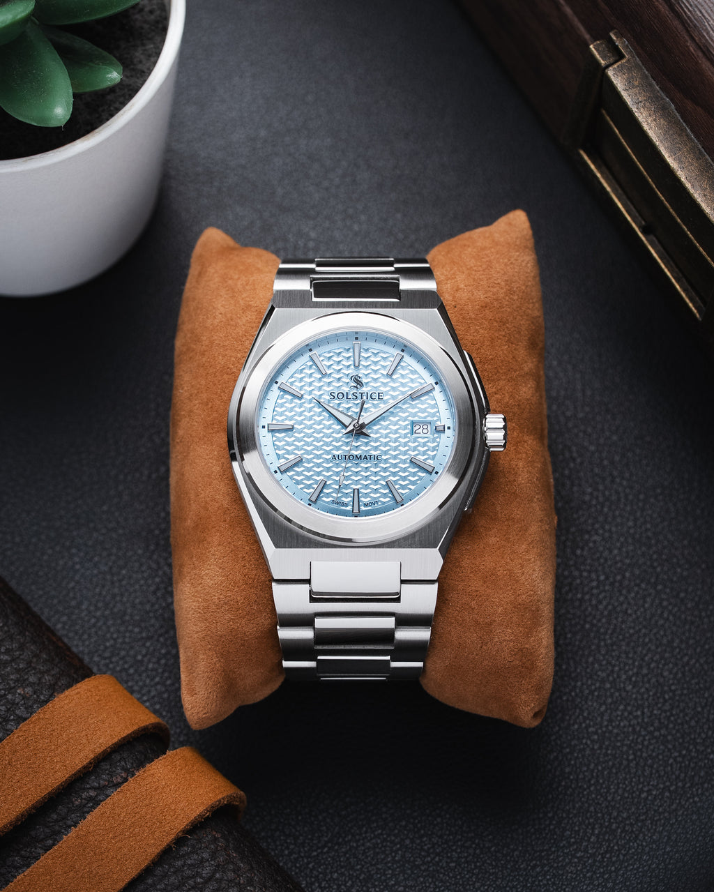The Revival Automatic: Ice Blue – Solstice Watches